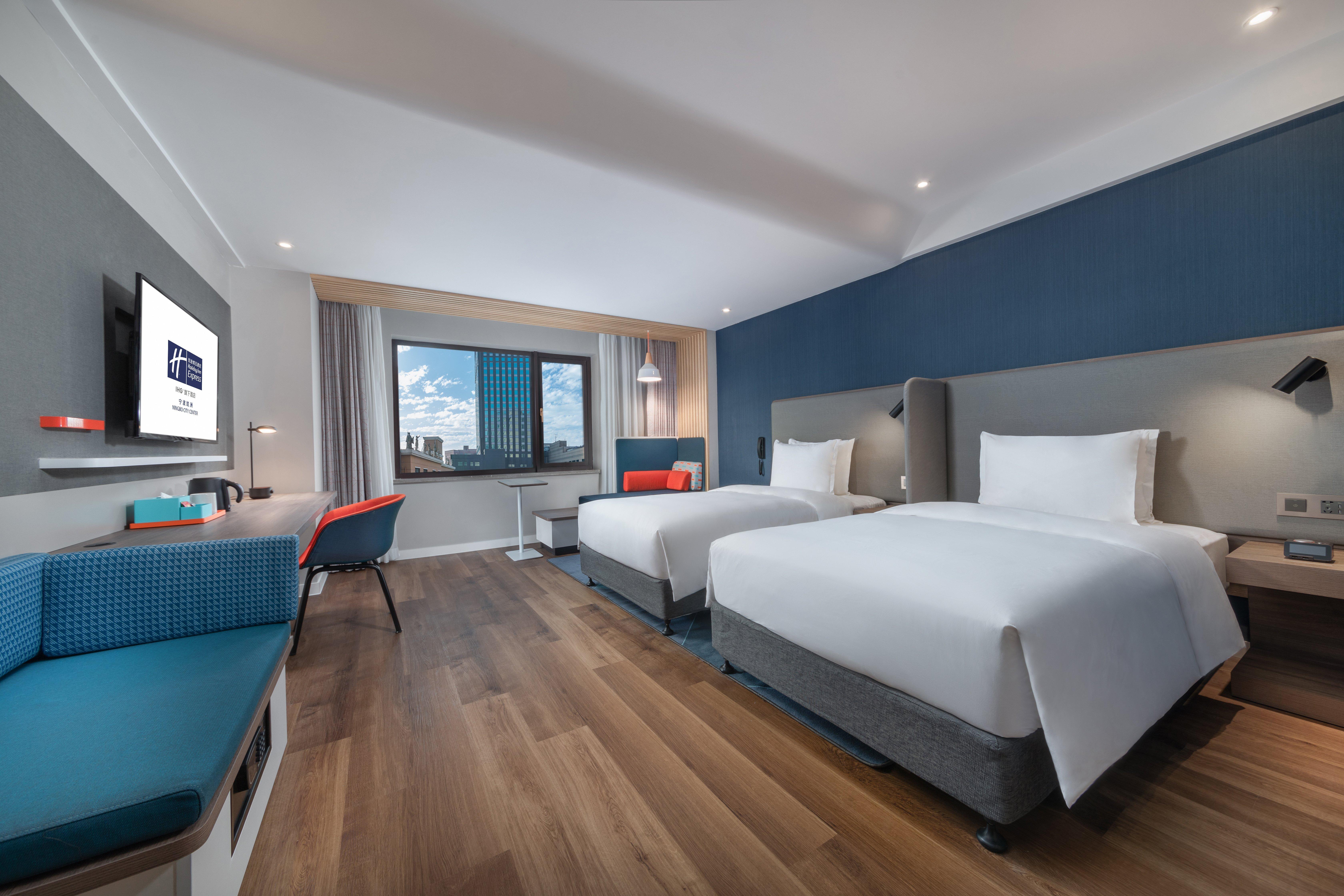 Holiday Inn Express Ningbo City Center By Ihg Dış mekan fotoğraf