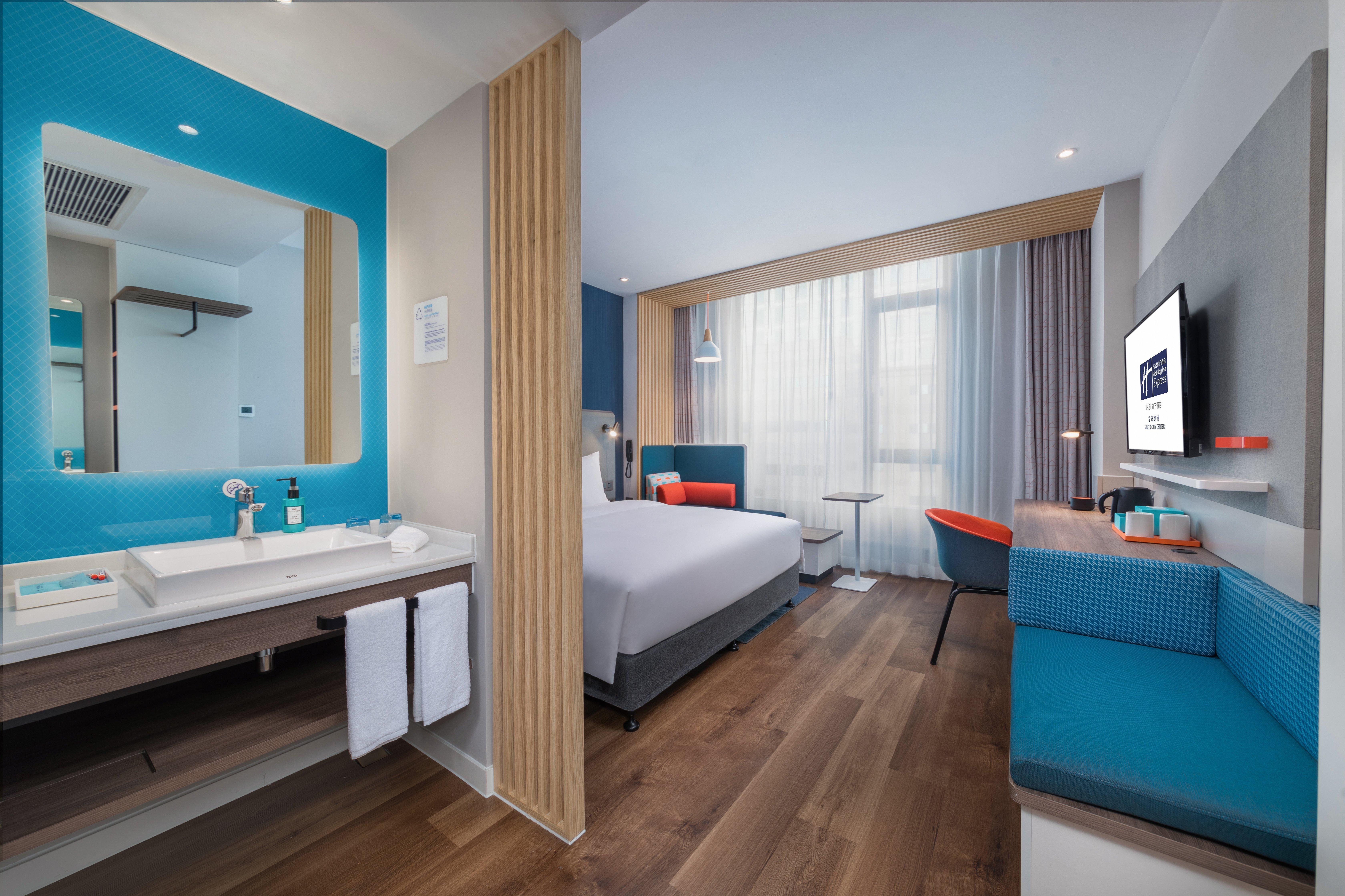 Holiday Inn Express Ningbo City Center By Ihg Dış mekan fotoğraf